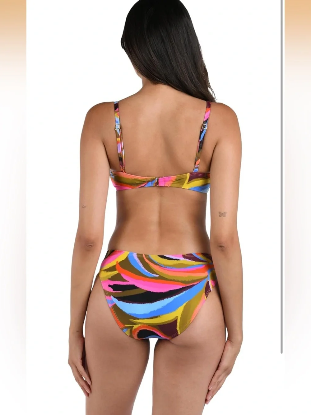La Blanca Over The Shoulder Wrap Bikini Swimsuit Top 10. 2375/bb6-3
